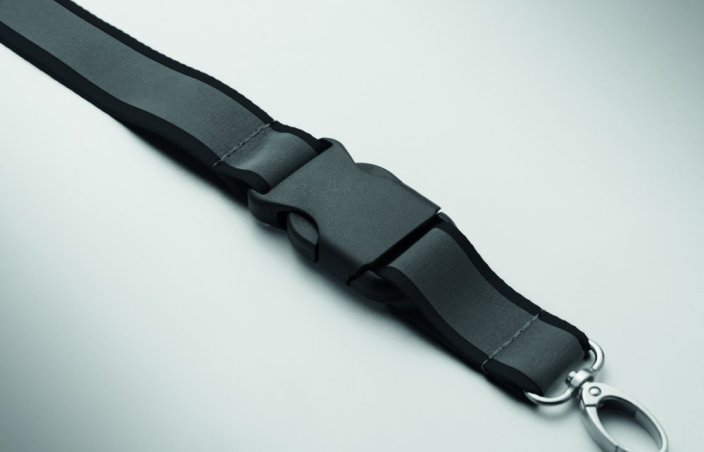 Reflexní šňůrka na krk z RPET
