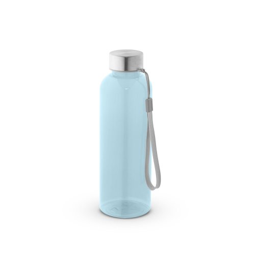 ENDERS M. Recyklovaného PET (100% rPET) fľaša s lesklým priesvitným povrchom 600 ml