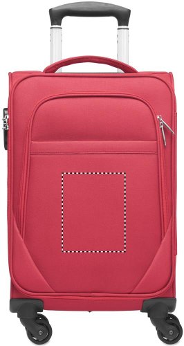 Textilní kufr na kolečkách