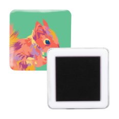 MagBadge Square magnet na chladničku so špendlíkom
