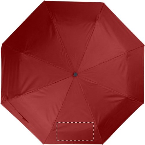 Hebol deštník - Typ potisku a počet barev: Transfer, 1 barva, Umístění a max. velikost potisku: Panel 1 - se zavíracím páskem (číslování panelů ve směru hodinových ručiček), 220 x 110, Počet kusů: 1000