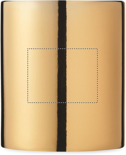 Keramický hrnek metalický