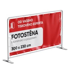 Fotostena s konštrukciou