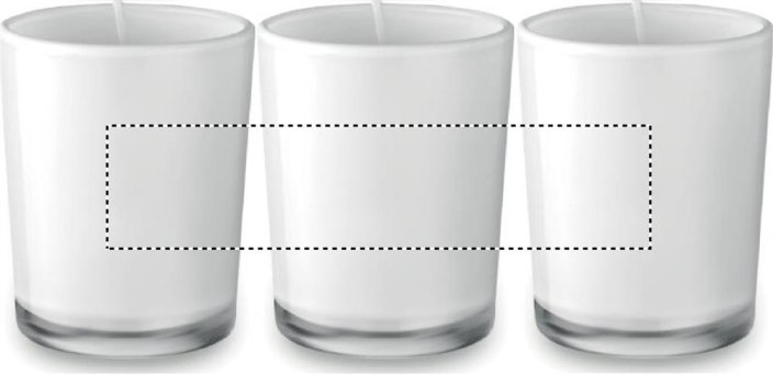 Malá svíčka ve skle