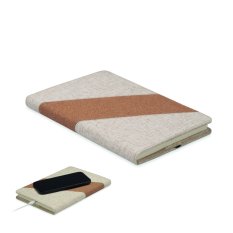 Zápisník A5 s 15W nabíječkou