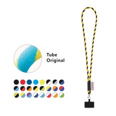 GOSPORT. SET Lanyard TUBE Long (Ø 7 mm) s 9 mm karabínou a držiakom na mobilný telefón