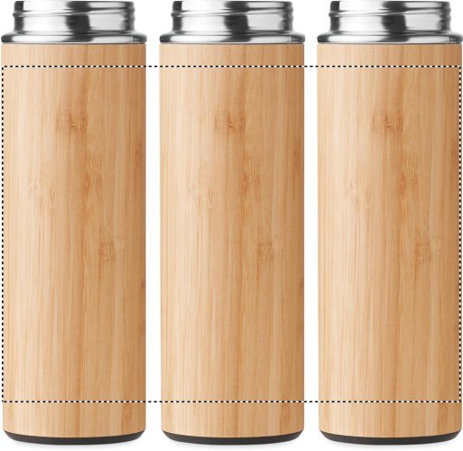 Bambusová dvoustěnná láhev