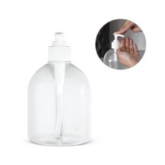 REFLASK 500. Lahev s dávkovačem z PET a PP 500 mL