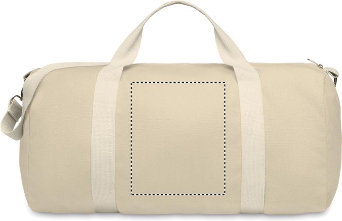 Cestovní taška 320 g - Umístění potisku: LEFT SIDE, Typ potisku: Sítotiskový transfer (max. 8 barev, 140x180mm), Počet barev potisku: 2 barvy, Počet kusů: 1500