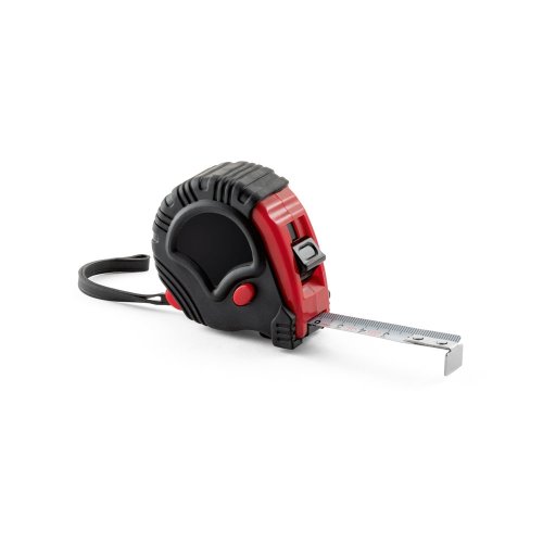 GULIVER V. Metr o délce 5 m, z ABS s brzdou - Umístění potisku: Strana, Typ potisku: Tampontisk (max. 5 barev, 26 x 15mm), Počet barev potisku: 2 barvy, Počet kusů: 150