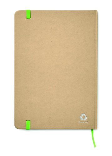 A5 zápisník v recykl. kartonu