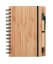 Bambusový zápisník s propiskou