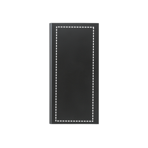 CLERK. Powerbanka 8 000 mAh se solárním panelem ze 100% recyklovaného hliníku - Umístění potisku: bez potisku, Typ potisku: bez potisku, Počet barev potisku: bez potisku, Počet kusů: 40