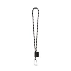 SET Lanyard TUBE Long (Ø 7 mm) s karabínou v tvare D 55 mm a bezpečnostnou sponou Ø 7 mm