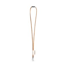 75096. SET Lanyard CORK Long (Ø 5 mm) s 9 mm karabínou a bezpečnostnou sponou Ø 5 mm