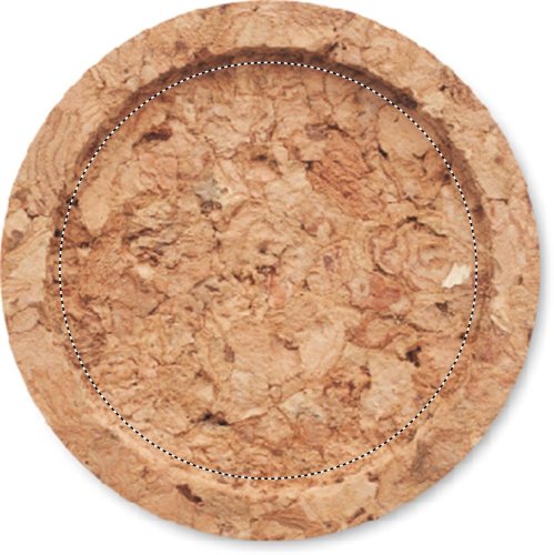 Korková zátka na láhev - Umístění potisku: TOP, Typ potisku: Doming (Plnobarevně, 23x23mm), Počet barev potisku: Plnobarevně, Počet kusů: 300