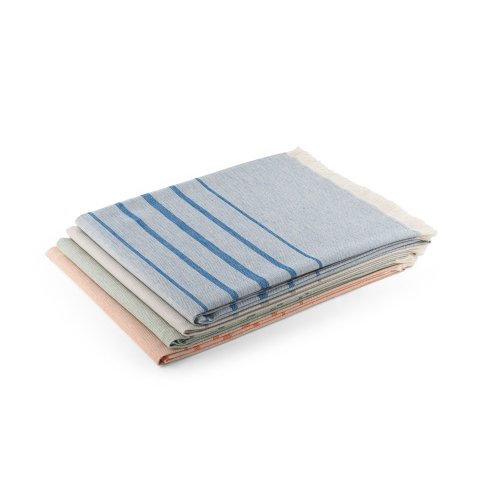 CAPLAN. Multifunkční ručník (260 g/m²) vyrobený z lehké a odolné bavlny (90 %) a recyklované bavlny (10 %)