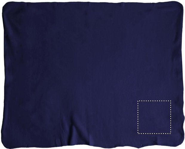 Fleecová deka s popruhy