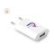 WOESE. USB-A adapter od 5W od 100% recikliranog ABS-a (100% rABS)
