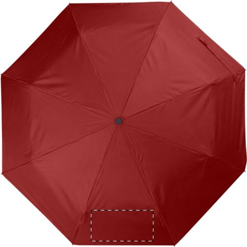 Hebol deštník - Typ potisku a počet barev: Transfer, 6 barev, Umístění a max. velikost potisku: Panel 3, 220 x 110, Počet kusů: 15