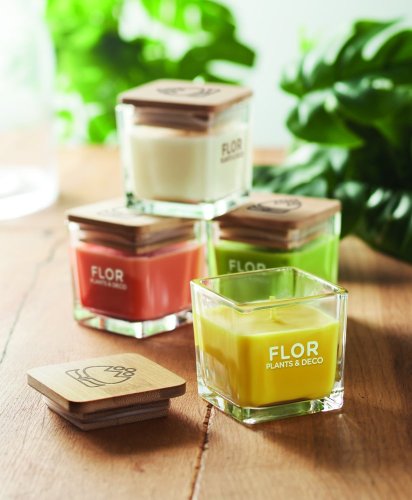 Čtvercová vonná svíčka 50gr