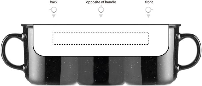 Keramický vintage hrnek 400 ml