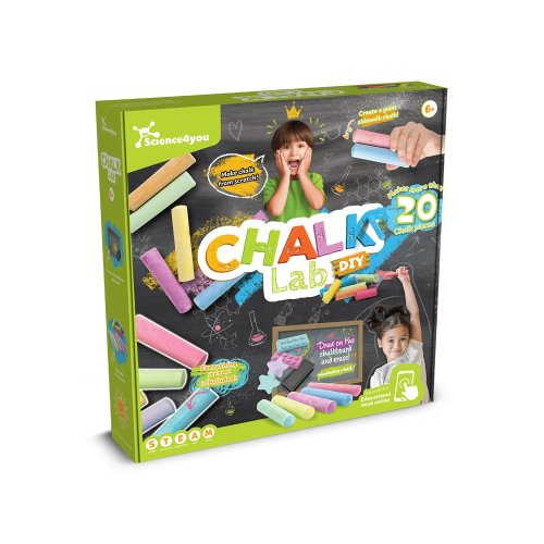 CHALK FACTORY. Továrna na křídy ideální pro děti