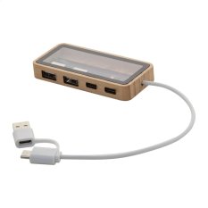 SeeHub transparentný USB hub