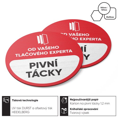 Pivné tácky