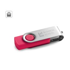 CLAUDIUS 4GB. 4 GB USB flash disk s kovovým klipom