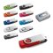 CLAUDIUS 8GB. 8 GB USB flash disk s kovovým klipom