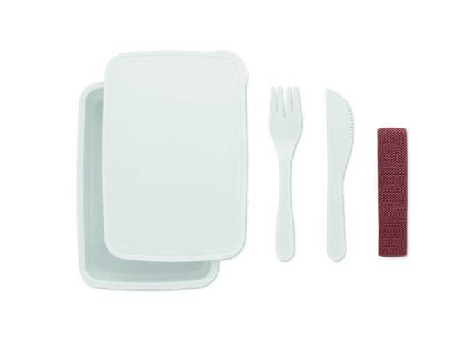 Obědová krabička s příbory