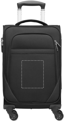 Textilní kufr na kolečkách