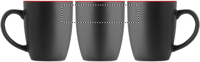 Dvoubarevný keramický hrnek