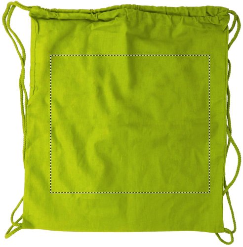 Bavlněný 100 gsm stahovací vak