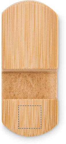 Bbambusový stojánek na telefon