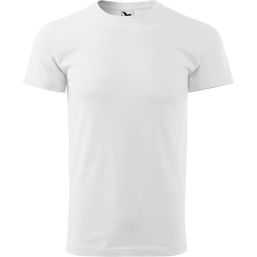 Pánské tričko BASIC - Barva: bílá, Určení: Pánské, Velikost textilu: M