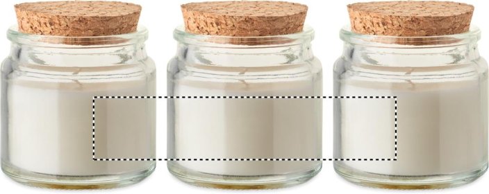 Svíčka z rostlinného vosku 70g