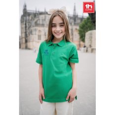 THC ADAM KIDS. Bavlněné polo tričko s krátkým rukávem pro děti (unisex)