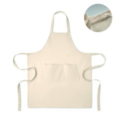 Zástěra z bio bavlny 240 gr/m²