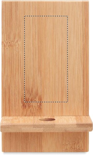 Stojánek na telefon, bambus