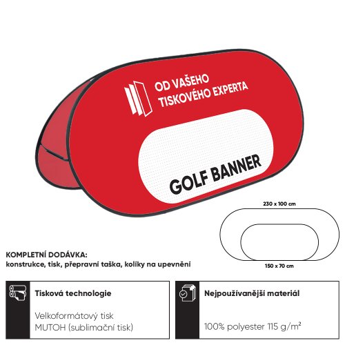Golf banner