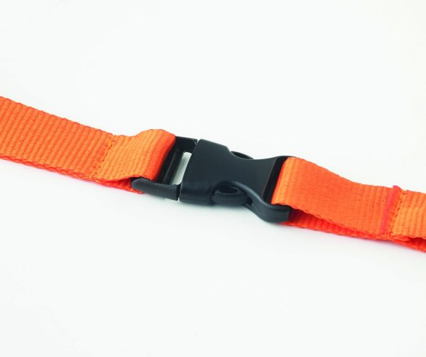 Šňůrka na krk s kovovým hákem