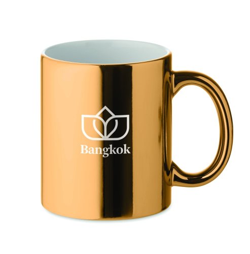 Keramický hrnek metalický