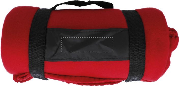 Fleecová deka s popruhy