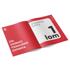 Letáky s lomom