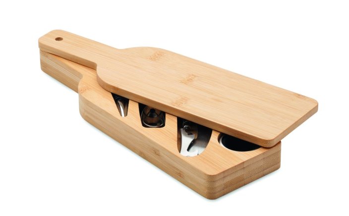 Sada na víno ve tvaru láhve