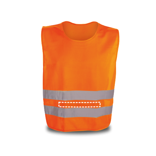 THIEM. Reflexní vesta ze 100% polyesteru