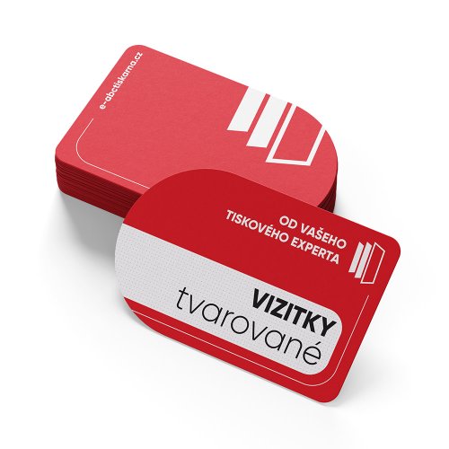 Vizitky tvarové