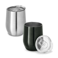 RONDE. Nerezový cestovní hrnek 400 ml
